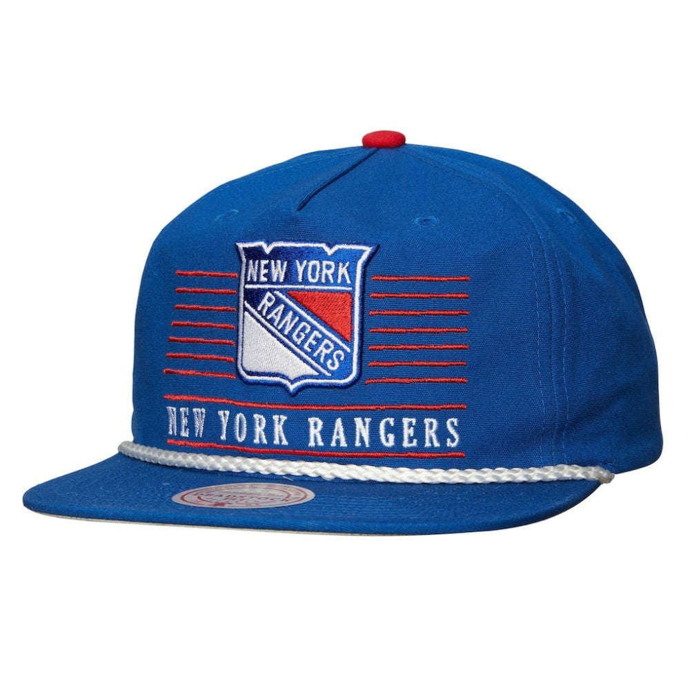 New York Rangers Mitchell & Ness Ascend Deadstock Snapback Hat - Blue - NHL