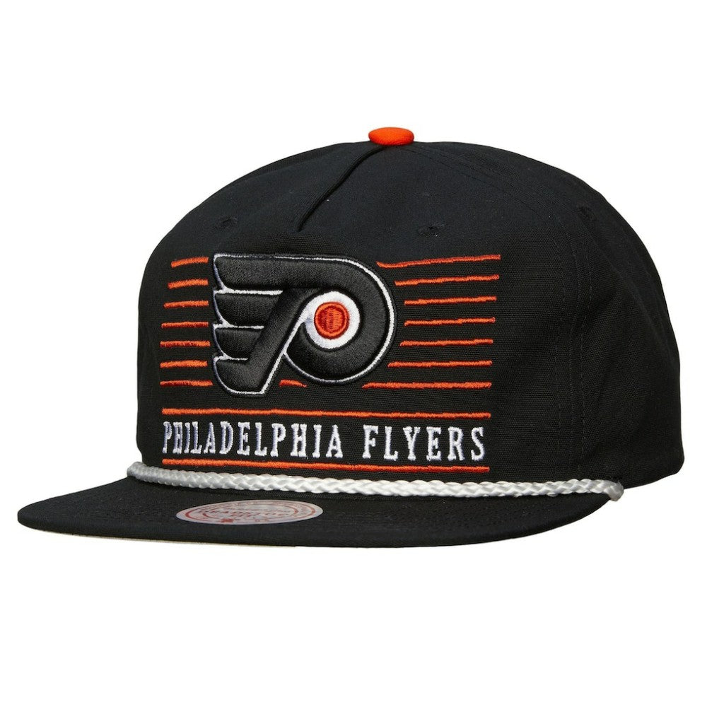 Philadelphia Flyers Mitchell & Ness Ascend Deadstock Snapback Hat - Black - NHL
