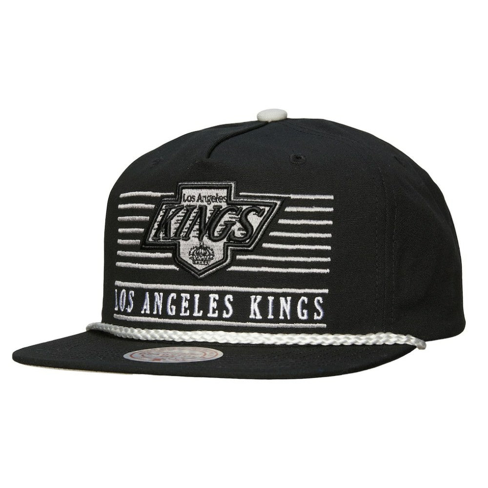 Los Angeles Kings Mitchell & Ness Ascend Deadstock Snapback Hat - Black - NHL