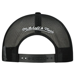 Pittsburgh Penguins Mitchell & Ness Gridlock Trucker Adjustable Hat - White/Black - NHL