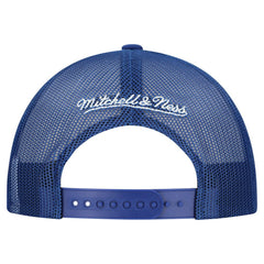 Toronto Maple Leafs Mitchell & Ness Gridlock Trucker Adjustable Hat - White/Blue - NHL
