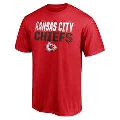 Kansas City Chiefs Stripes T-Shirt Red | NFL
