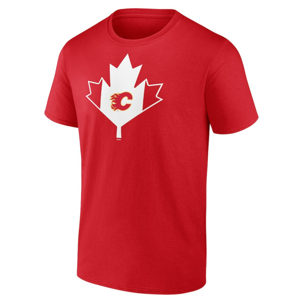 Calgary Flames Canada Day T-Shirt - Red - NHL