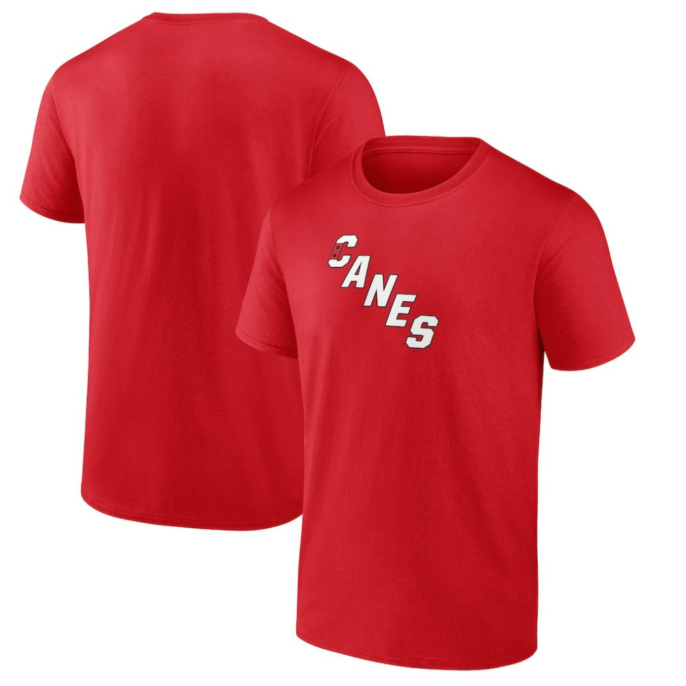Carolina Hurricanes Primary Logo T-Shirt - Red - NHL