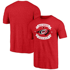 Carolina Hurricanes Shoot to Score Tri-Blend T-Shirt - Red - NHL