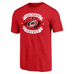 Carolina Hurricanes Shoot to Score Tri-Blend T-Shirt - Red - NHL