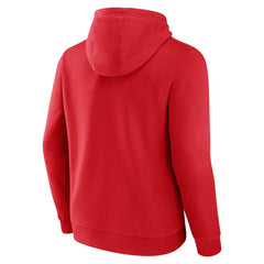 Chicago Blackhawks Primary Logo Pullover Hoodie - Red - NHL