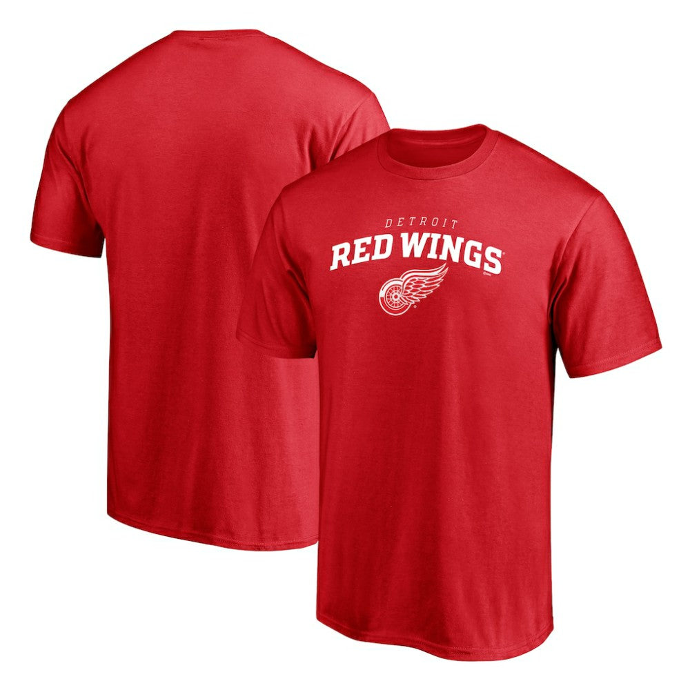 Detroit Red Wings Team Lock Up T-Shirt - Red - NHL