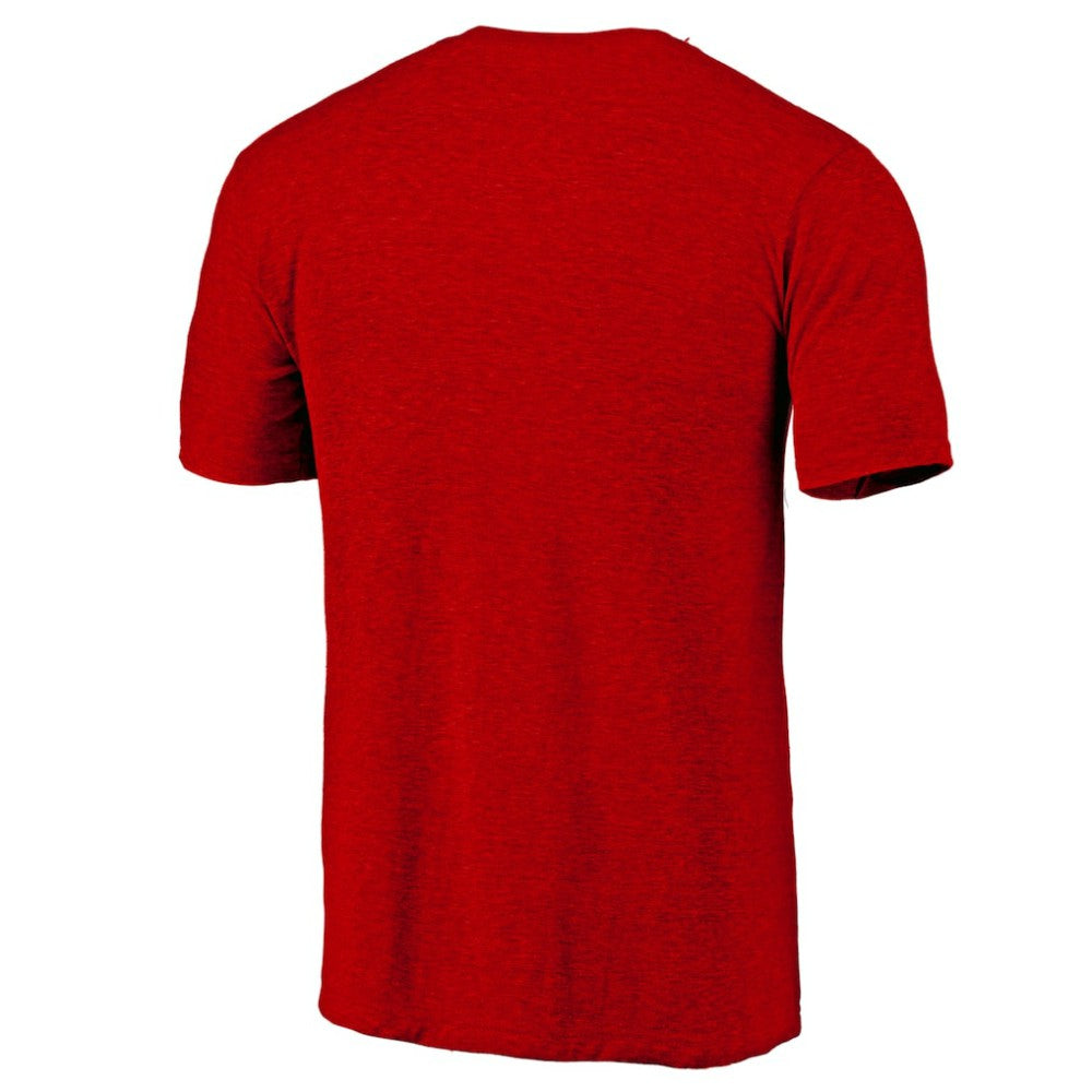 Detroit Red Wings Line Shift Tri-Blend T-Shirt - Red - NHL