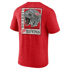 Detroit Red Wings Earnest Will Tri-Blend T-Shirt - Red - NHL