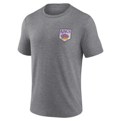 Los Angeles Kings Earnest Will Tri-Blend T-Shirt - Heather Gray - NHL