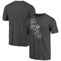 Los Angeles Kings Shoot to Score Tri-Blend T-Shirt - Charcoal - NHL