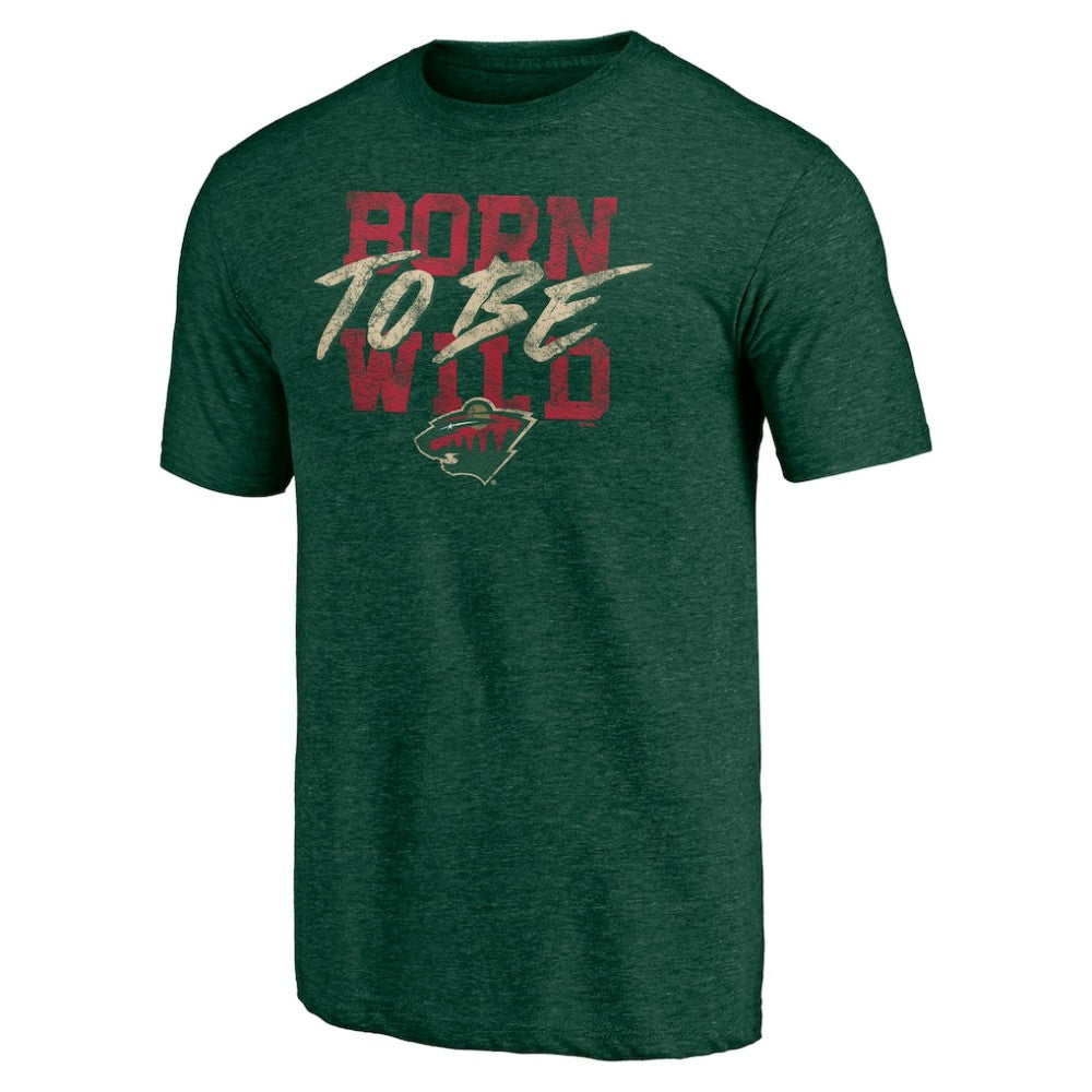 Minnesota Wild Shoot to Score Tri-Blend T-Shirt - Green - NHL
