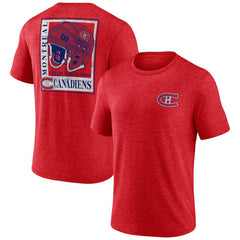Montreal Canadiens Earnest Will Tri-Blend T-Shirt - Red - NHL