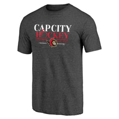 Ottawa Senators Shoot to Score Tri-Blend T-Shirt - Charcoal - NHL