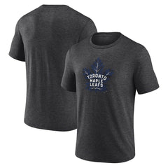 Toronto Maple Leafs Alternate Logo Tri-Blend T-Shirt - Charcoal - NHL