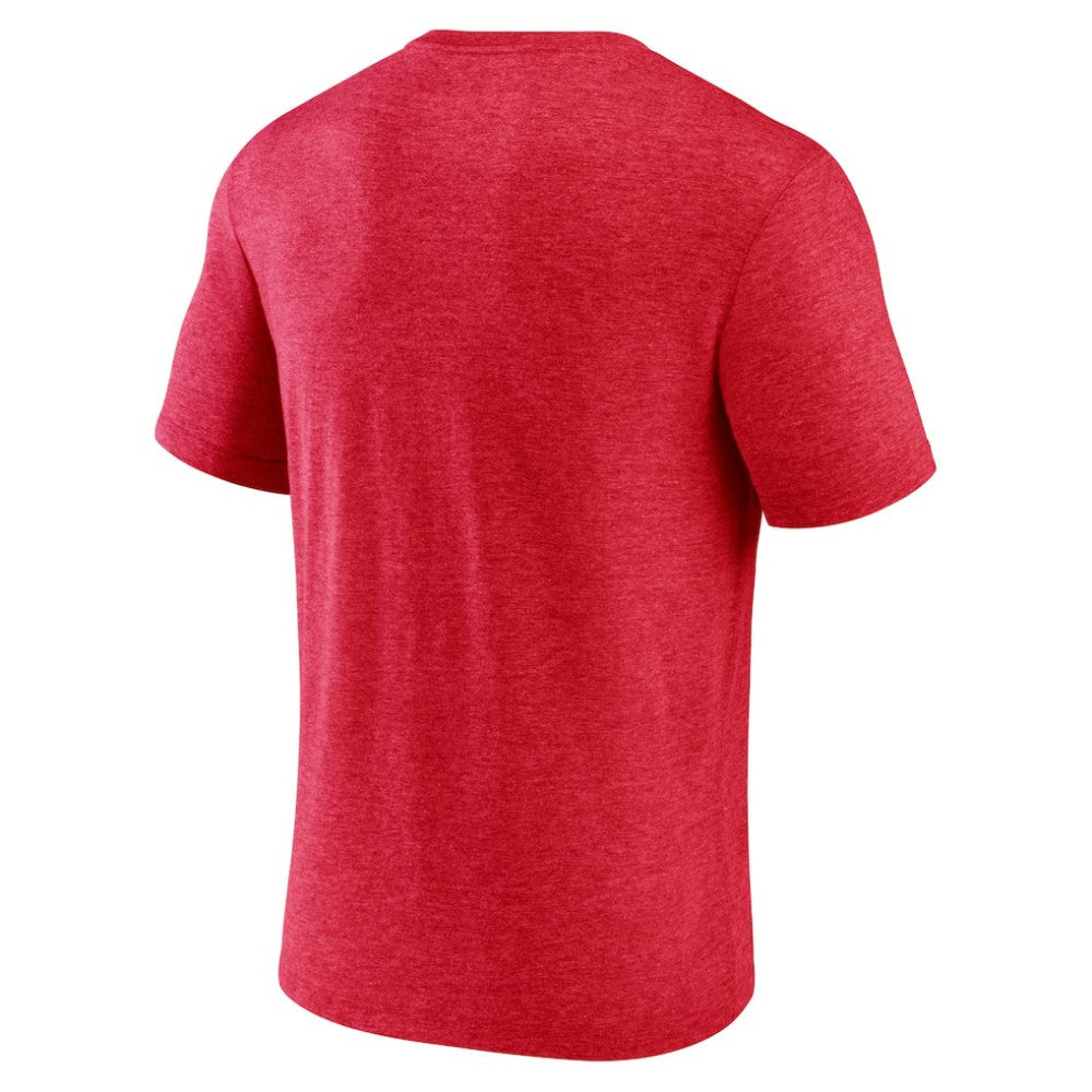Vancouver Canucks Represent Tri-Blend T-Shirt - Red - NHL