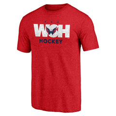 Washington Capitals Shoot to Score Tri-Blend T-Shirt - Red - NHL