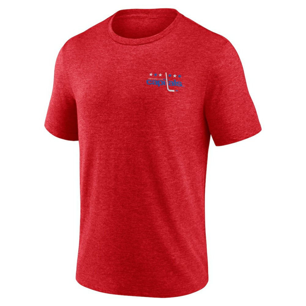Washington Capitals Earnest Will Tri-Blend T-Shirt - Red - NHL