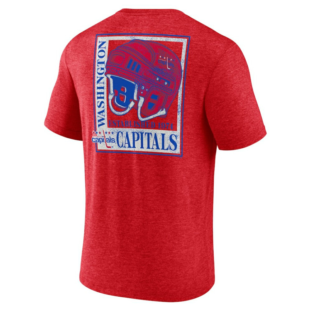 Washington Capitals Earnest Will Tri-Blend T-Shirt - Red - NHL