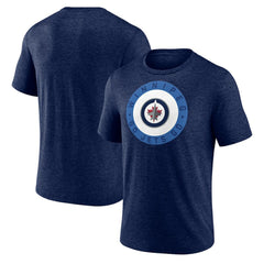 Winnipeg Jets Proclamation Tri-Blend T-Shirt - Navy - NHL