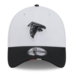 Atlanta Falcons New Era 2025 NFL Training Camp 39THIRTY Flex Hat White/Black | NFL