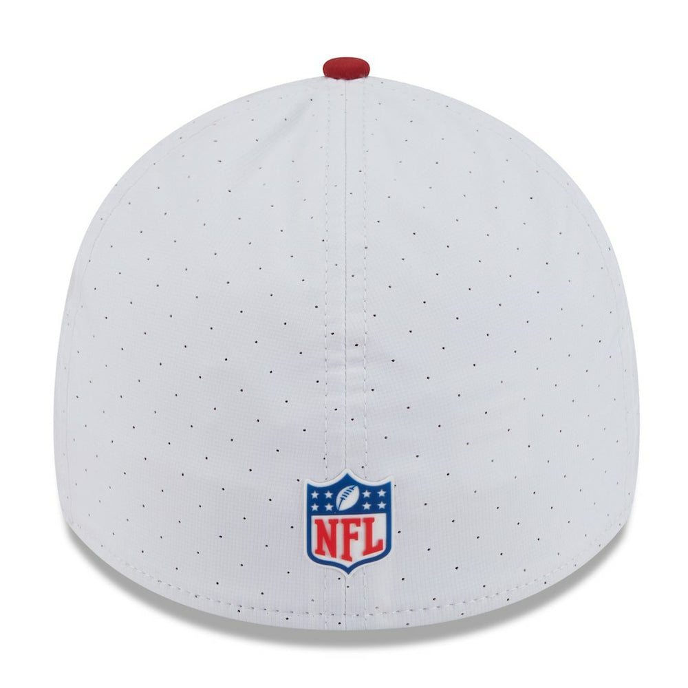 Arizona Cardinals New Era 2025 NFL Training Camp 39THIRTY Flex Hat White/Cardinal | NFL