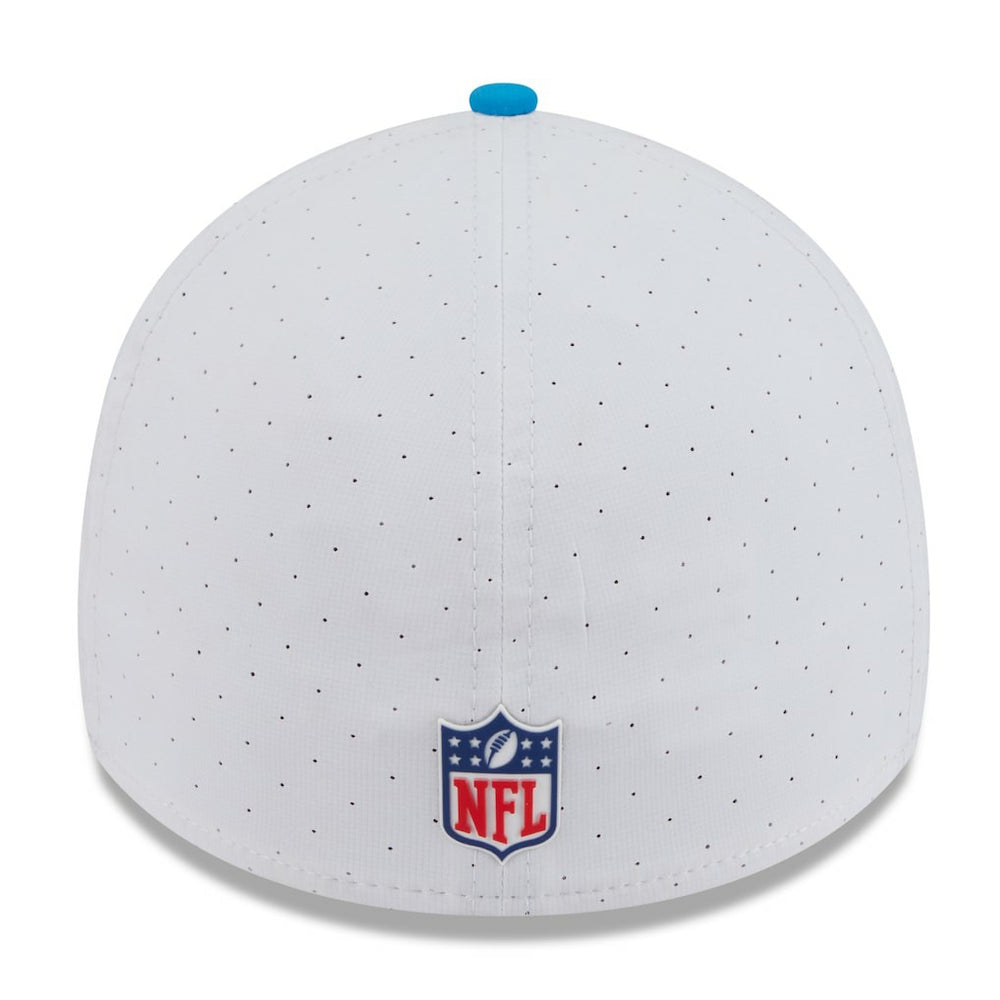 Carolina Panthers New Era 2025 NFL Training Camp 39THIRTY Flex Hat White/Blue | NFL