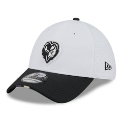 Baltimore Ravens New Era 2025 NFL Training Camp 39THIRTY Flex Hat White/Black | NFL