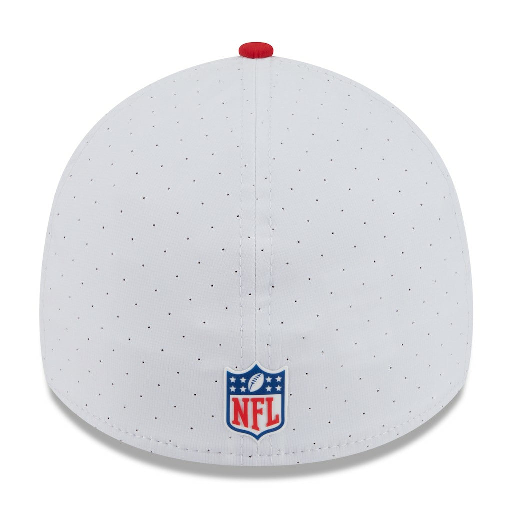 Buffalo Bills New Era 2025 NFL Training Camp Throwback Logo 39THIRTY Flex Hat White/Red | NFL