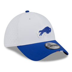 Buffalo Bills New Era 2025 NFL Training Camp 39THIRTY Flex Hat White/Royal | NFL