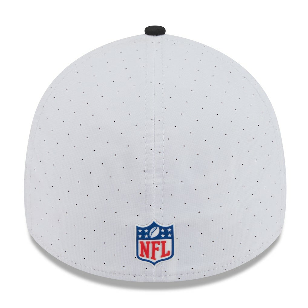 Cincinnati Bengals New Era 2025 NFL Training Camp 39THIRTY Flex Hat White/Black | NFL