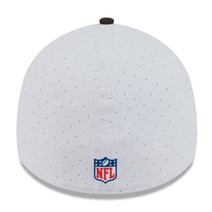 Cleveland Browns New Era 2025 NFL Training Camp 39THIRTY Flex Hat White/Brown | NFL