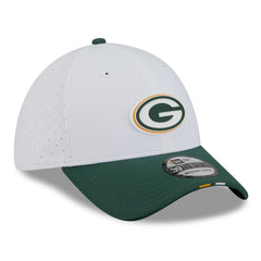 Green Bay Packers New Era 2025 NFL Training Camp 39THIRTY Flex Hat White/Green | NFL