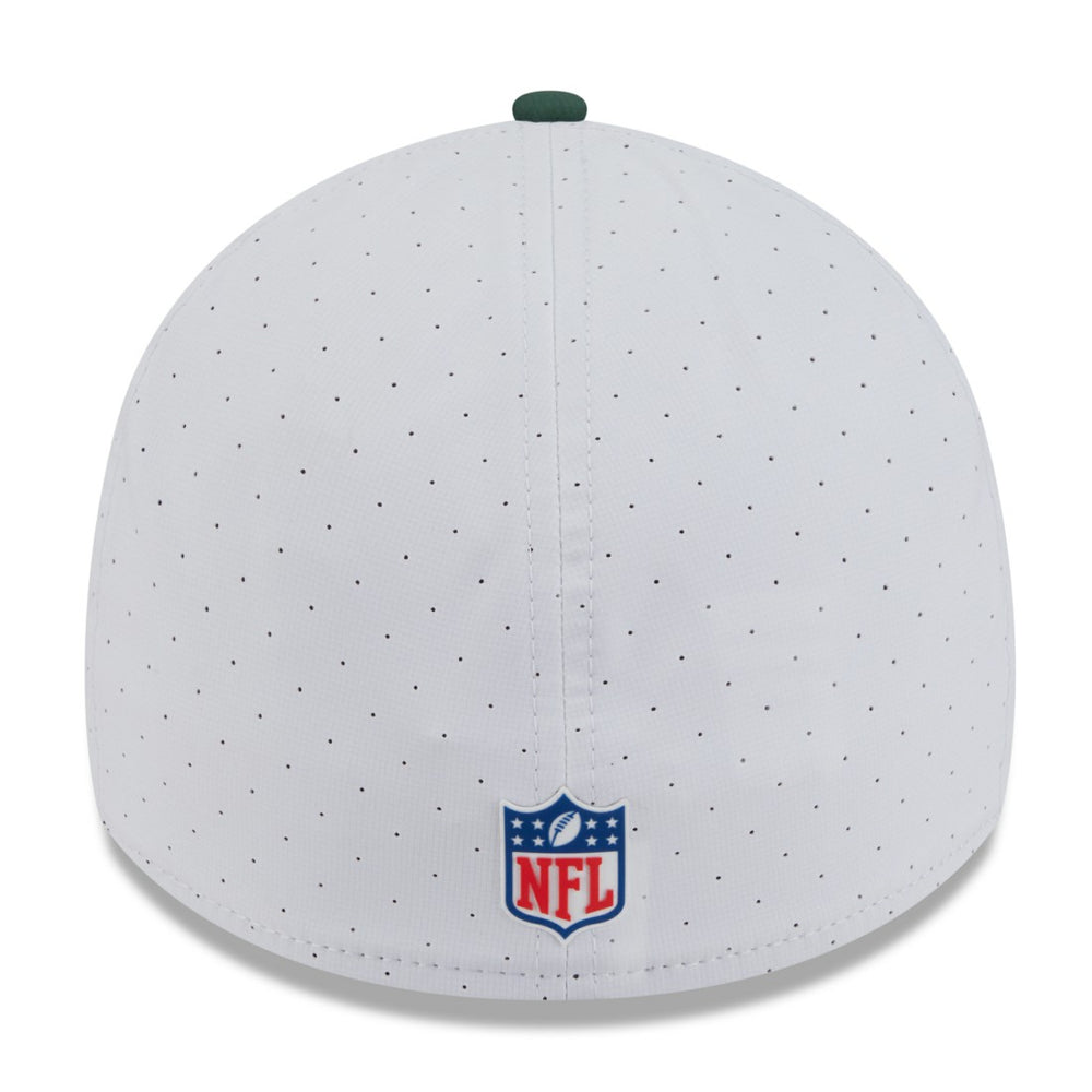 Green Bay Packers New Era 2025 NFL Training Camp 39THIRTY Flex Hat White/Green | NFL