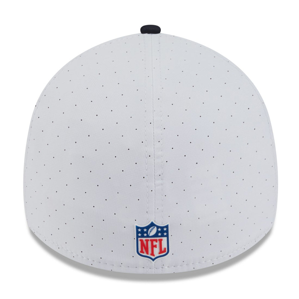 Houston Texans New Era 2025 NFL Training Camp 39THIRTY Flex Hat White/Navy | NFL