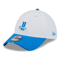 Detroit Lions New Era 2025 NFL Training Camp Throwback Logo 39THIRTY Flex Hat White/Blue | NFL