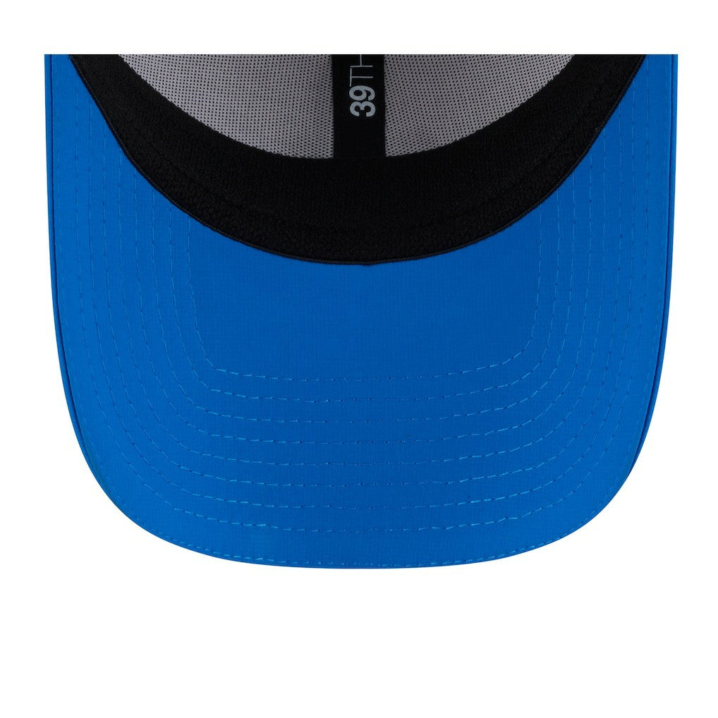 Detroit Lions New Era 2025 NFL Training Camp Throwback Logo 39THIRTY Flex Hat White/Blue | NFL