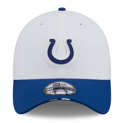 Indianapolis Colts New Era 2025 NFL Training Camp 39THIRTY Flex Hat White/Royal | NFL