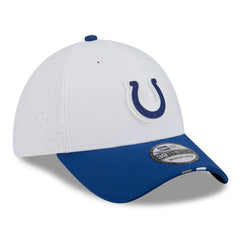 Indianapolis Colts New Era 2025 NFL Training Camp 39THIRTY Flex Hat White/Royal | NFL