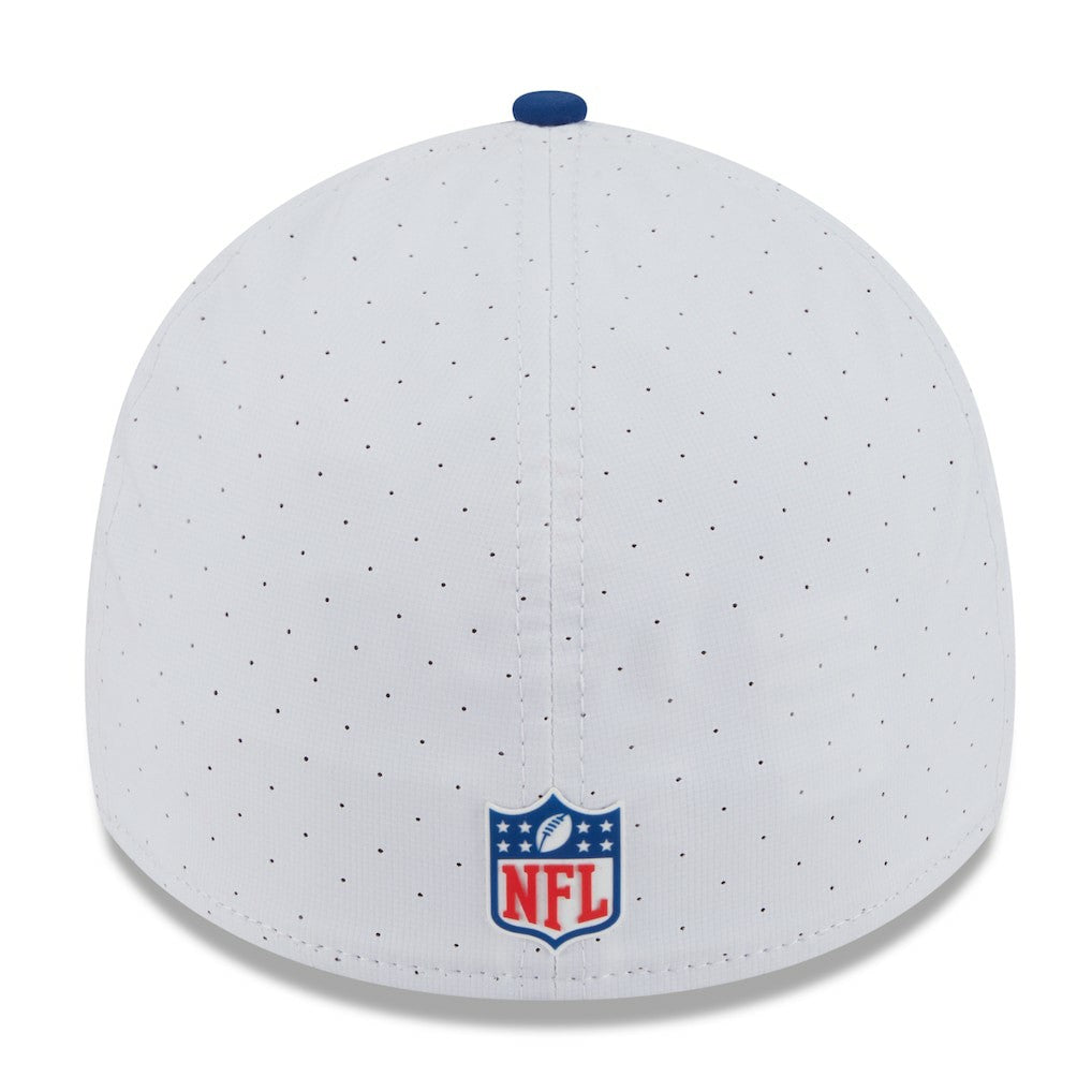 Indianapolis Colts New Era 2025 NFL Training Camp 39THIRTY Flex Hat White/Royal | NFL