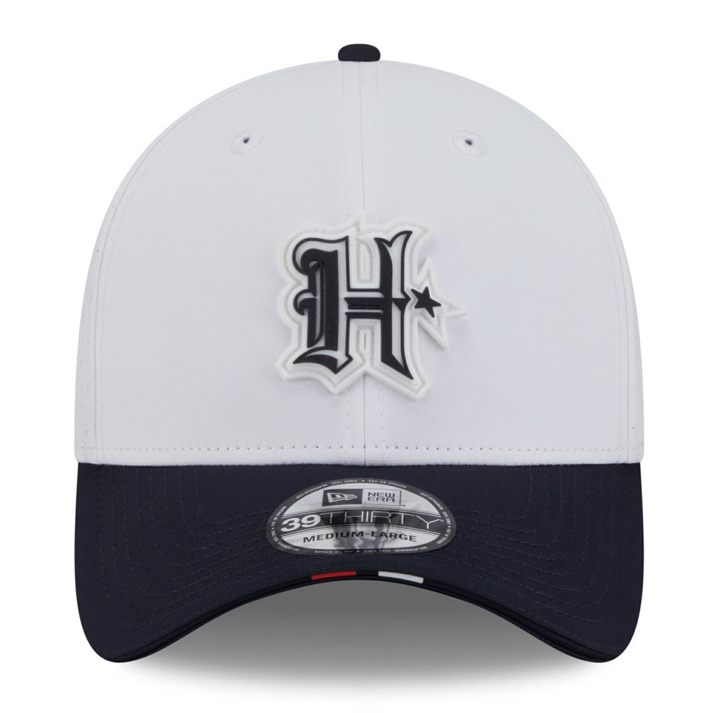 Houston Texans New Era 2025 NFL Training Camp 39THIRTY Flex Hat White/Navy | NFL