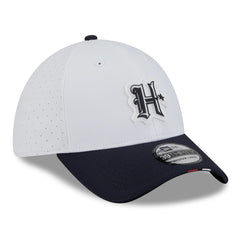 Houston Texans New Era 2025 NFL Training Camp 39THIRTY Flex Hat White/Navy | NFL