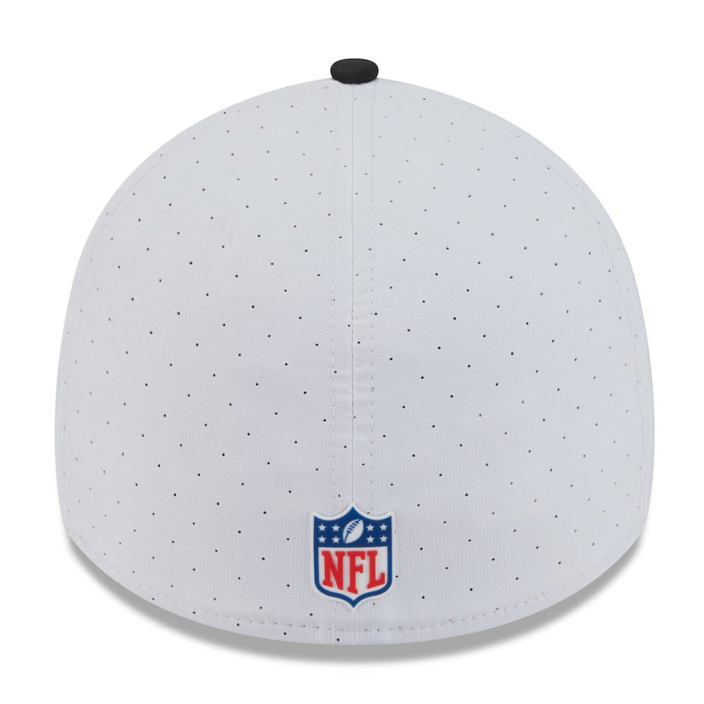 New Orleans Saints New Era 2025 NFL Training Camp 39THIRTY Flex Hat White/Black | NFL