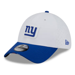 New York Giants New Era 2025 NFL Training Camp 39THIRTY Flex Hat White/Royal | NFL