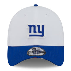 New York Giants New Era 2025 NFL Training Camp 39THIRTY Flex Hat White/Royal | NFL
