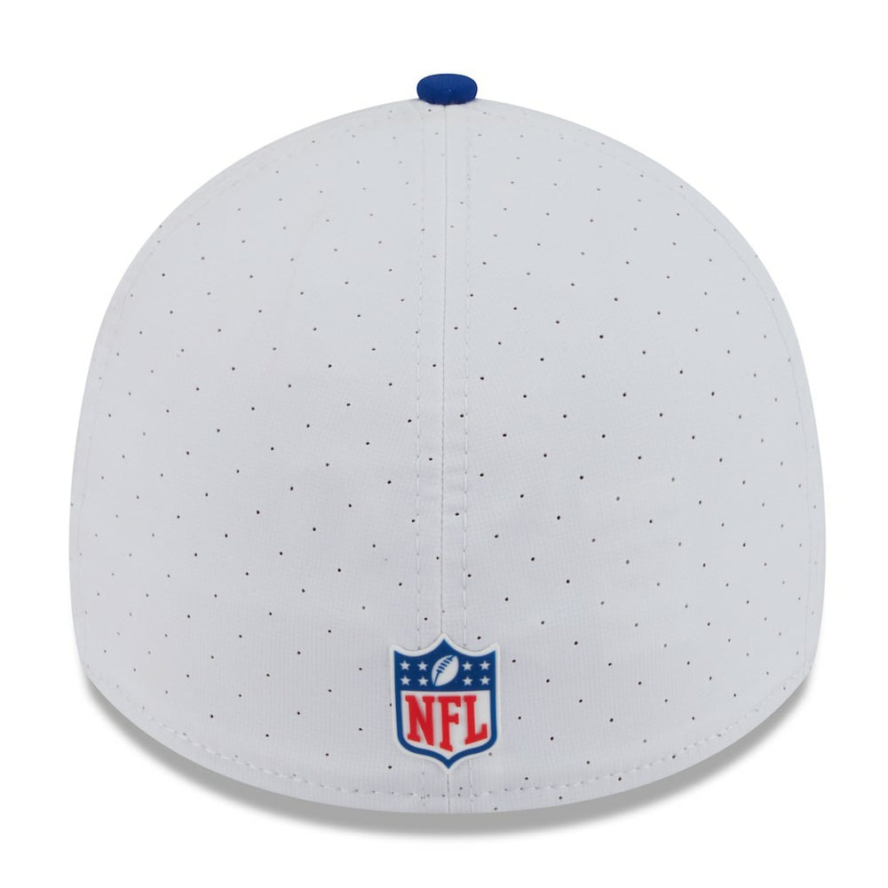 New York Giants New Era 2025 NFL Training Camp 39THIRTY Flex Hat White/Royal | NFL