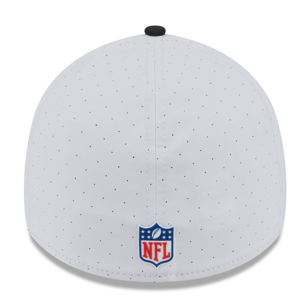 Jacksonville Jaguars New Era 2025 NFL Training Camp 39THIRTY Flex Hat White/Black | NFL