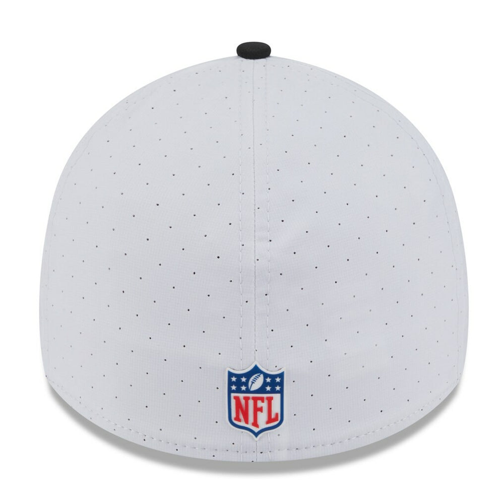 Jacksonville Jaguars New Era 2025 NFL Training Camp 39THIRTY Flex Hat White/Black | NFL