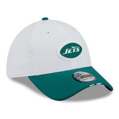 New York Jets New Era 2025 NFL Training Camp 39THIRTY Flex Hat White/Green | NFL